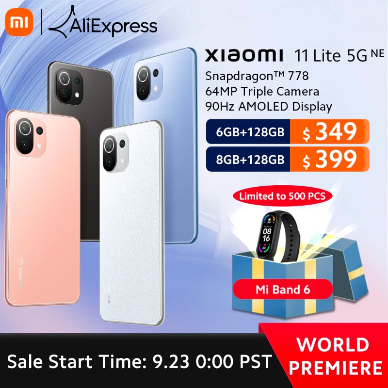 Успей получить подарки при заказе Xiaomi 11T Pro и Xiaomi Pad 5 на AliExpress по специальным ценам-3
