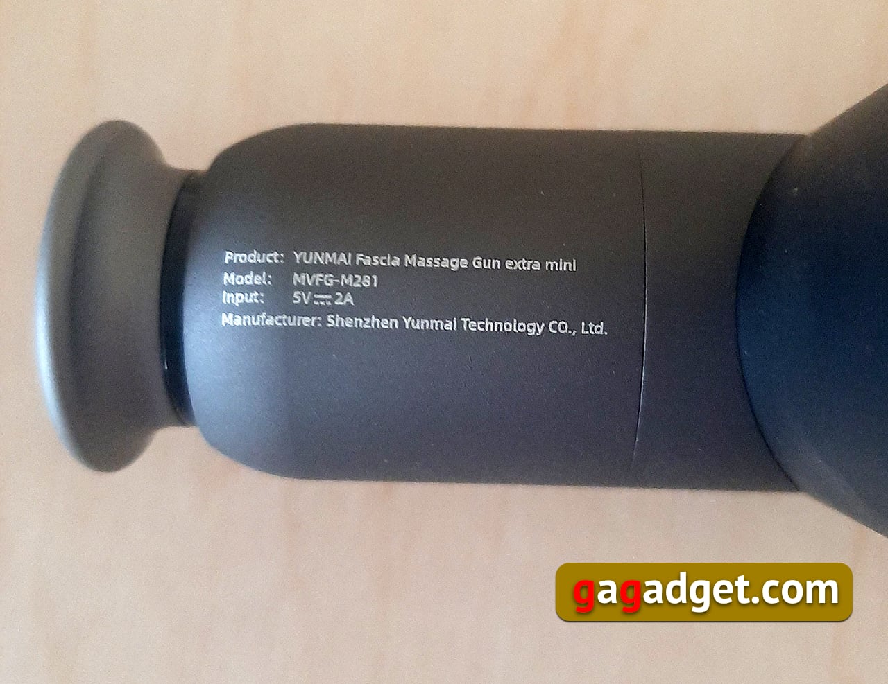 Just Relax: Yunmai Fascia Massage Gun Extra Mini Portable Massager Review-7