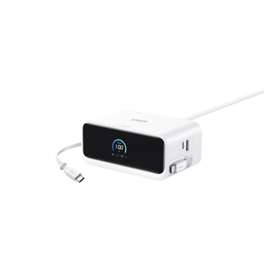Station de charge Anker en blanc