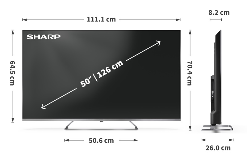 Home theater with Sharp Aquos JP7000