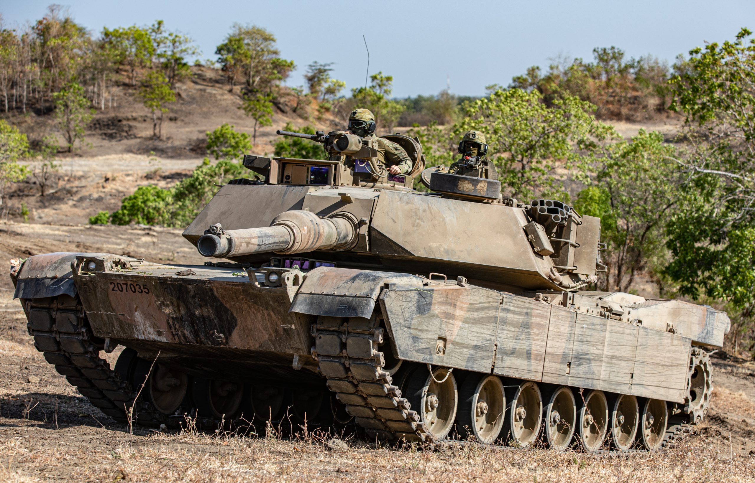 Австралійський танк M1A1 Abrams