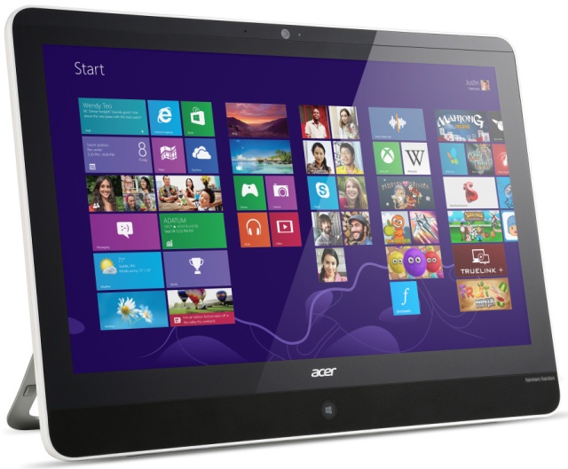 21.5-дюймовый моноблок Acer Aspire Z3-600 на платформе Intel Bay Trail-D со встроенным аккумулятором