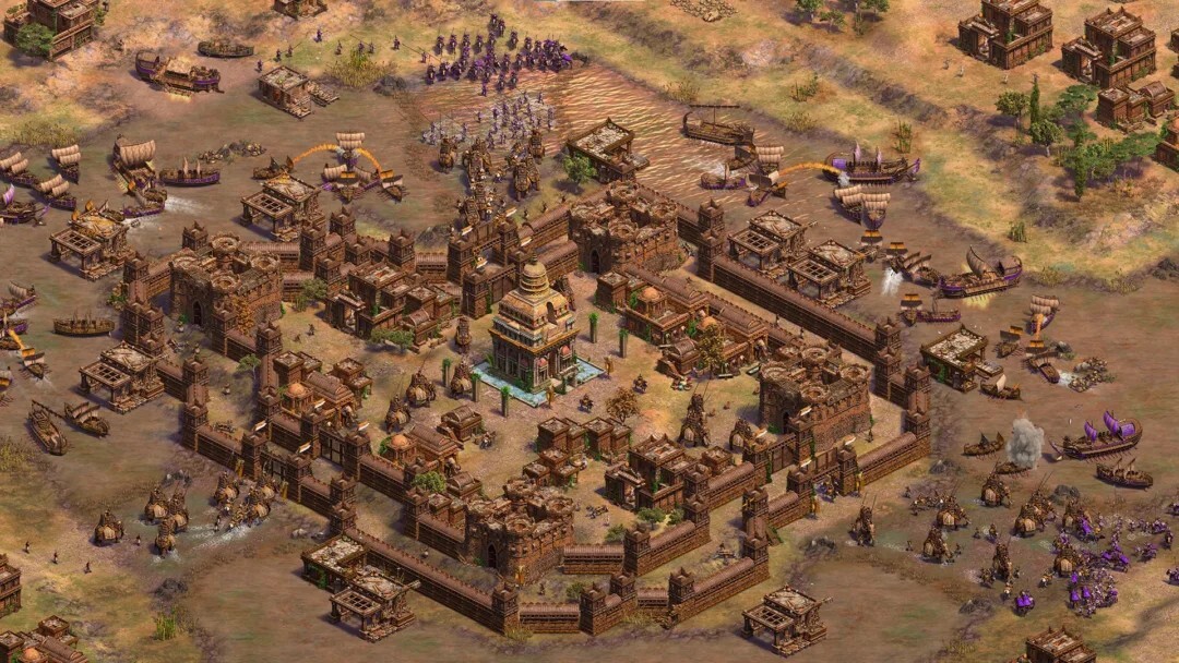 A game in the style of a historical mosaic