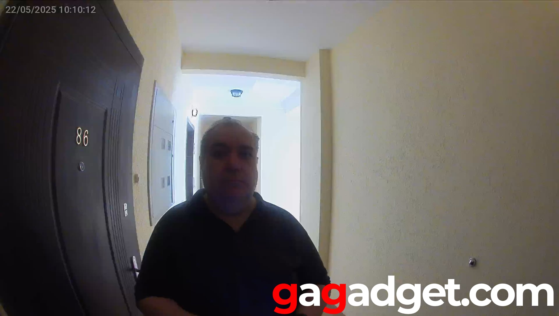 Пример фото с камеры Ajax DoorBell в условиях плохого освещения
