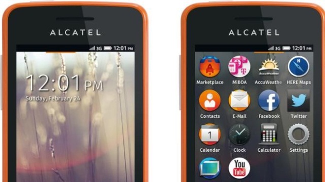 Один из первых в мире смартфонов на Firefox OS Alcatel One Touch Fire