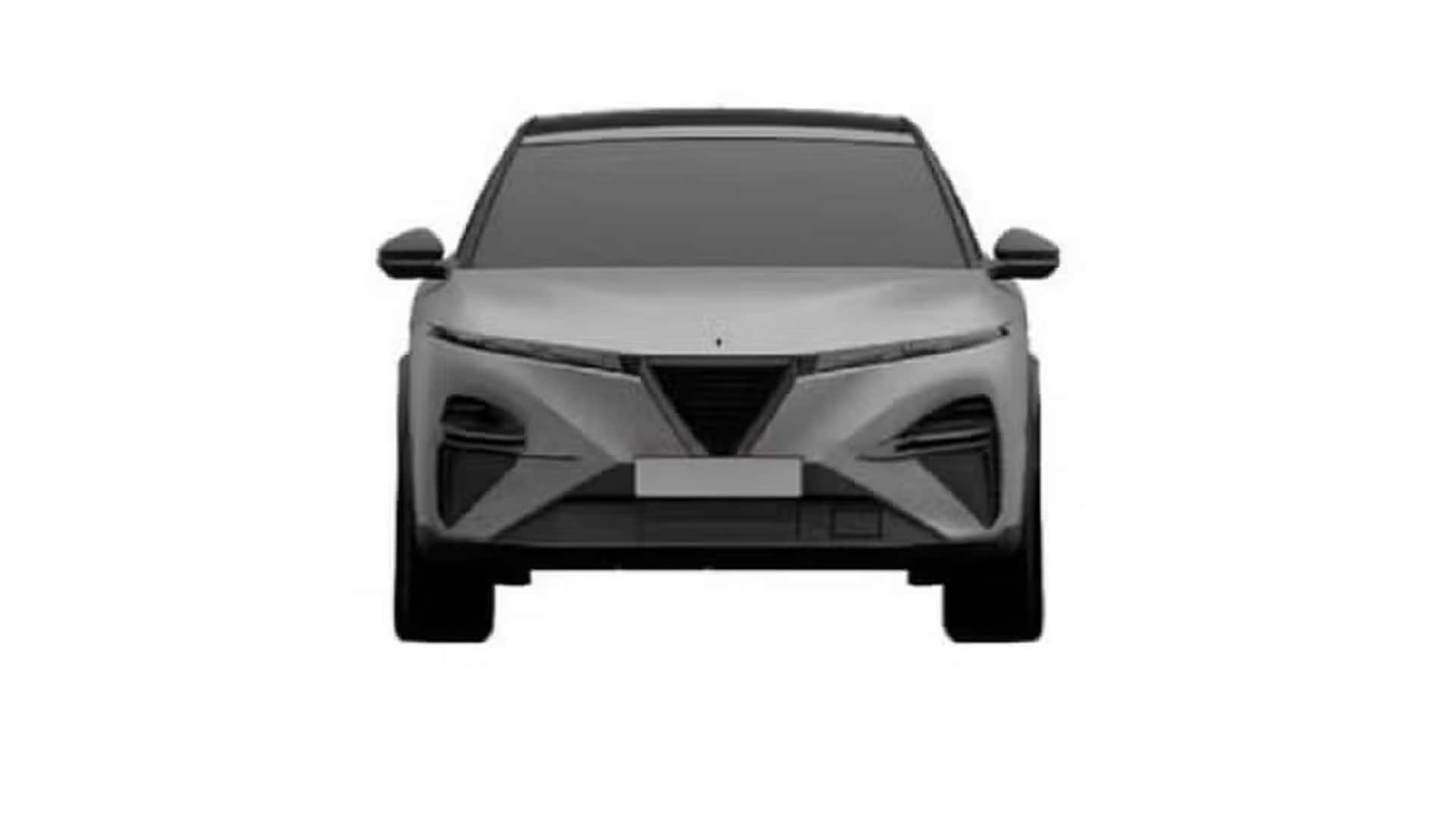 Світловий трикутник на задній частині Alfa Romeo Stelvio 2025