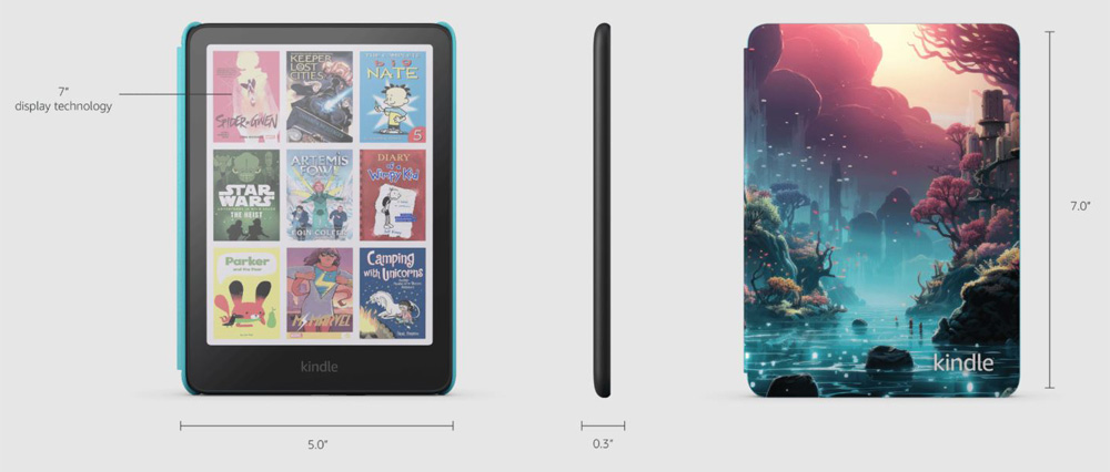 Kindle Colorsoft Kids. Ілюстрація: Amazon
