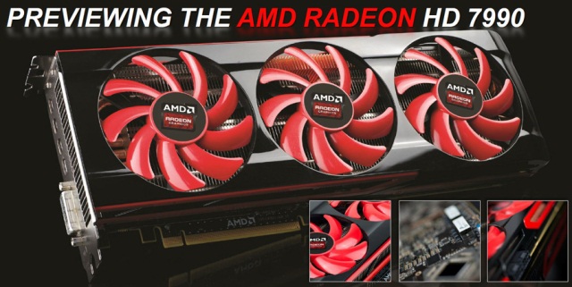 AMD продемонстрировала свой двухчиповый флагман Radeon HD 7990 AMD продемонстрировала свой двухчиповый флагман Radeon HD 7990