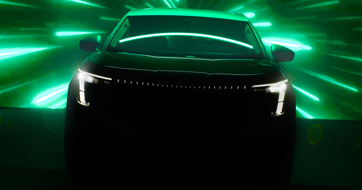 Image teaser de l'arrière de la Skoda Space