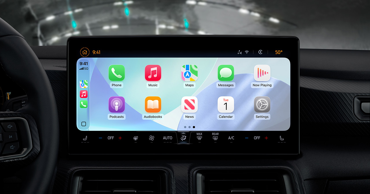 Design CarPlay en mode clair