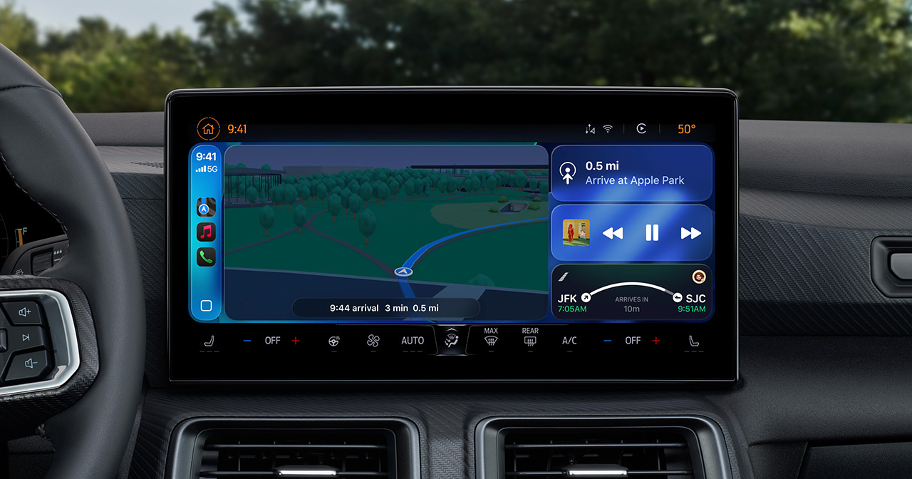 Activités Live dans CarPlay