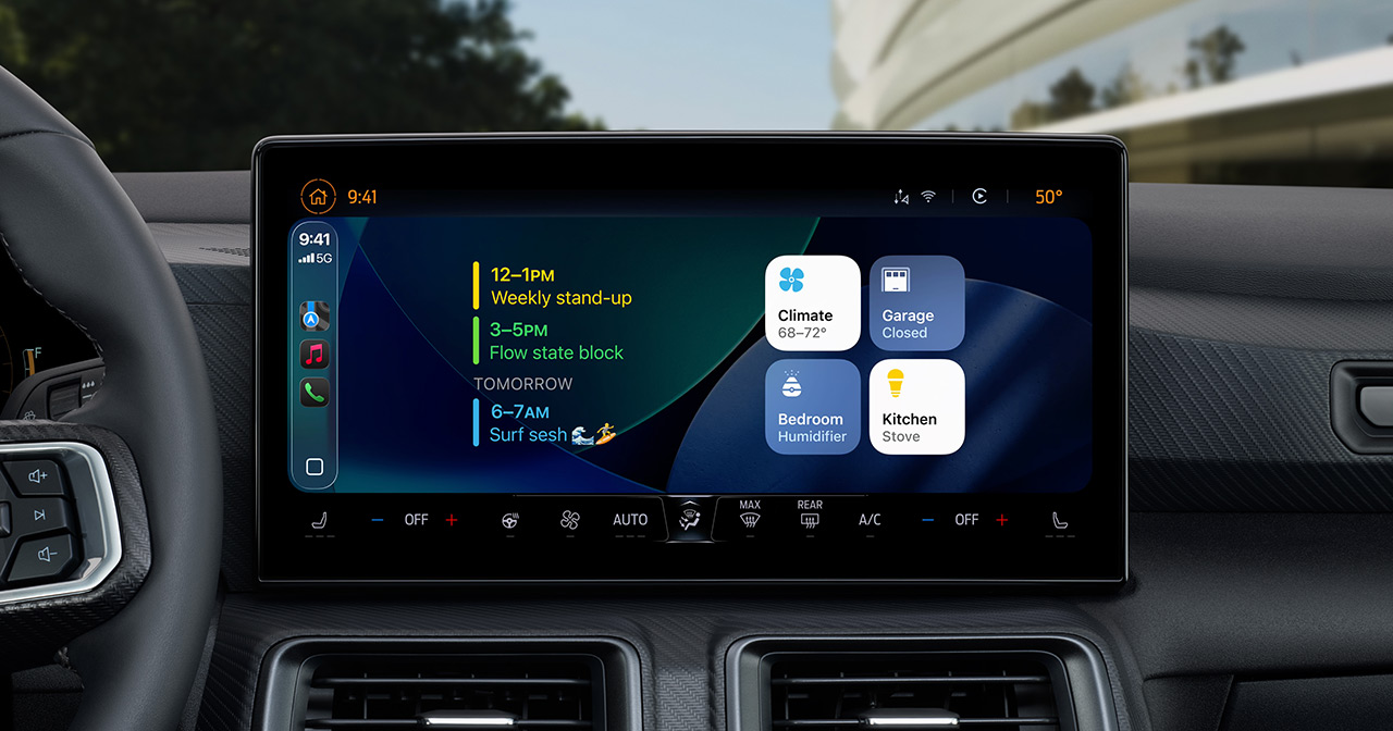 Widgets CarPlay