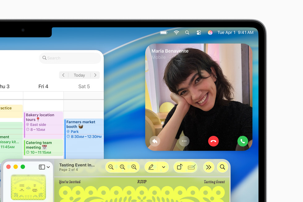 macOS Tahoe 26 - Вхідний дзвінок