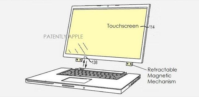 Apple патентует гибридный ноутбук с беспроводной зарядкой и передачей изображения Apple патентует гибридный ноутбук с беспроводной зарядкой и передачей изображения