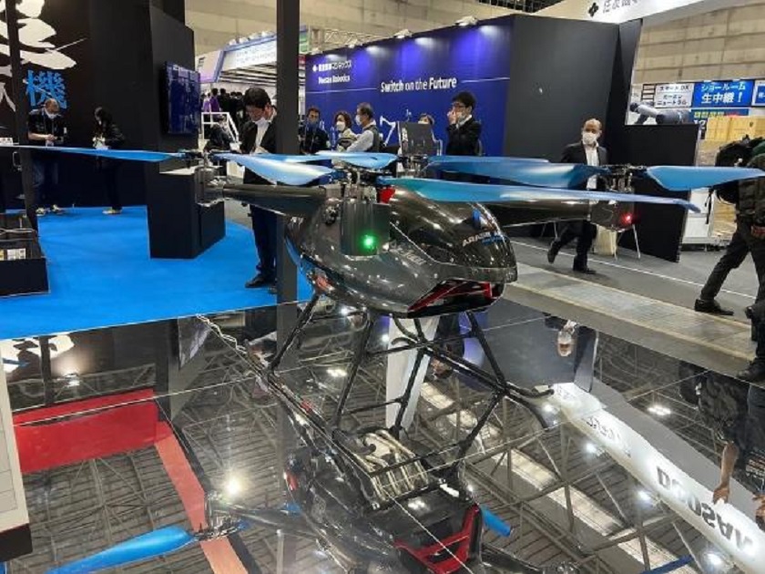 Arase Aizawa Aerospace unveils huge AZ1000 drone powered by a Suzuki FSX-R1000 motorcycle