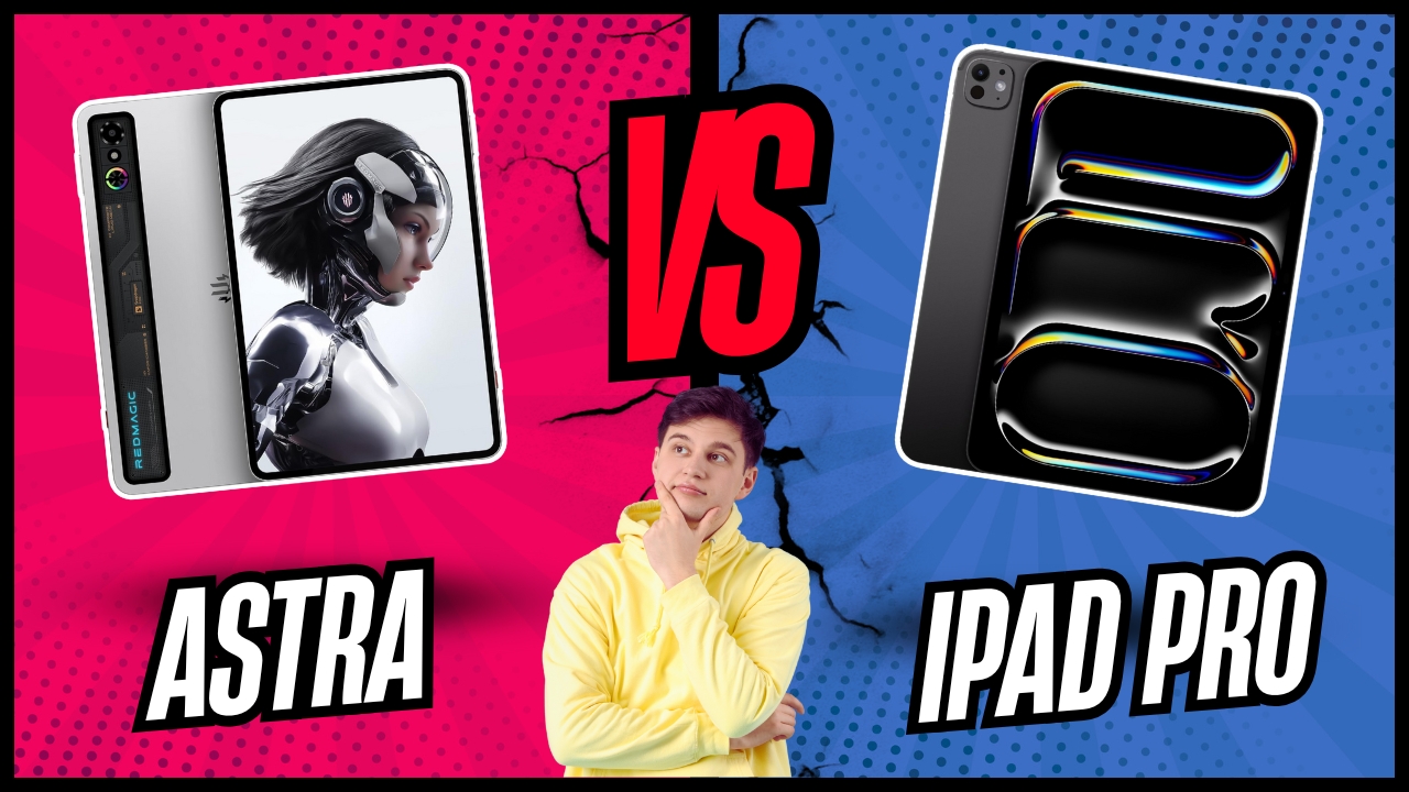 Astra contre iPad Pro M4