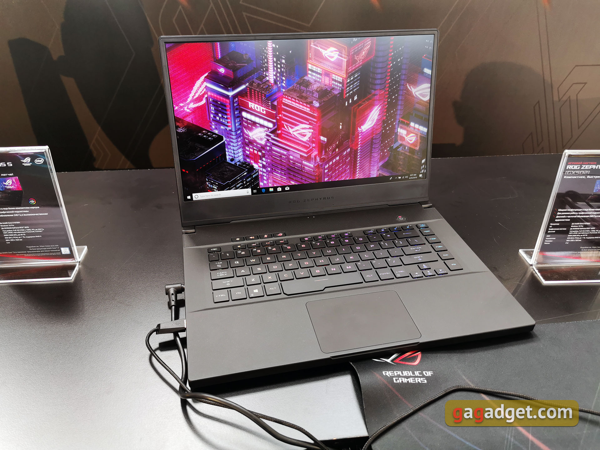 Игровые ноутбуки ASUS ROG Zephyrus S, M и обновлённая линейка Strix своими глазами-2