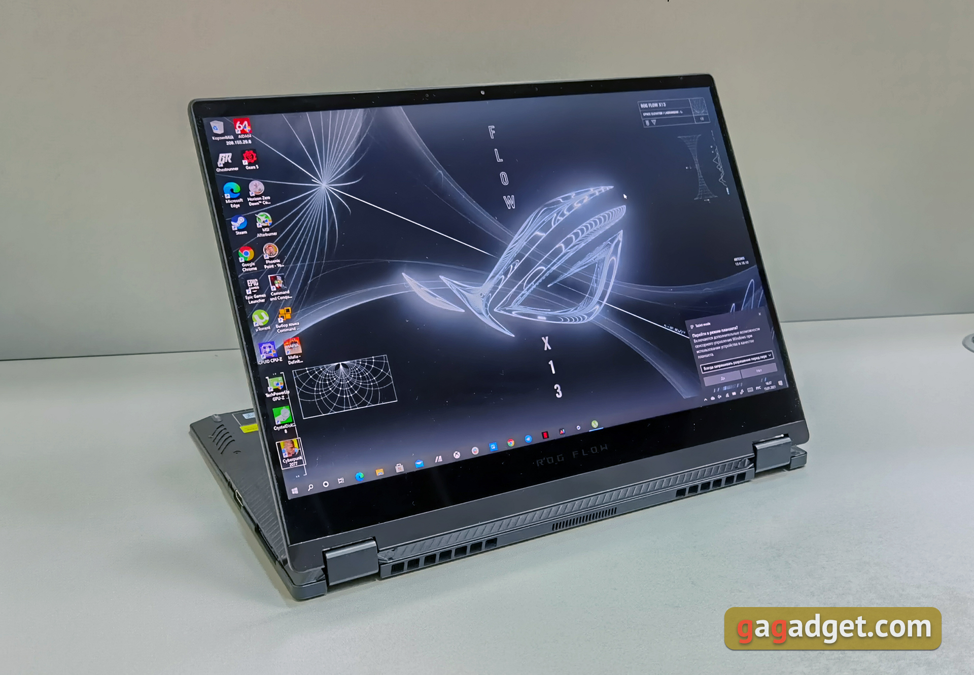 Игровой ультрабук-трансформер ASUS ROG Flow X13: первые впечатления-6