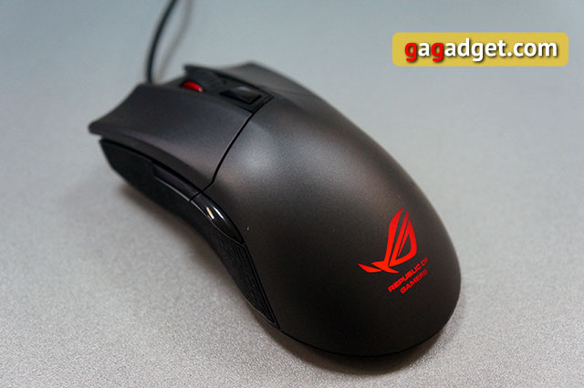Меч для виртуальных битв: обзор геймерской мышки Asus ROG Gladius