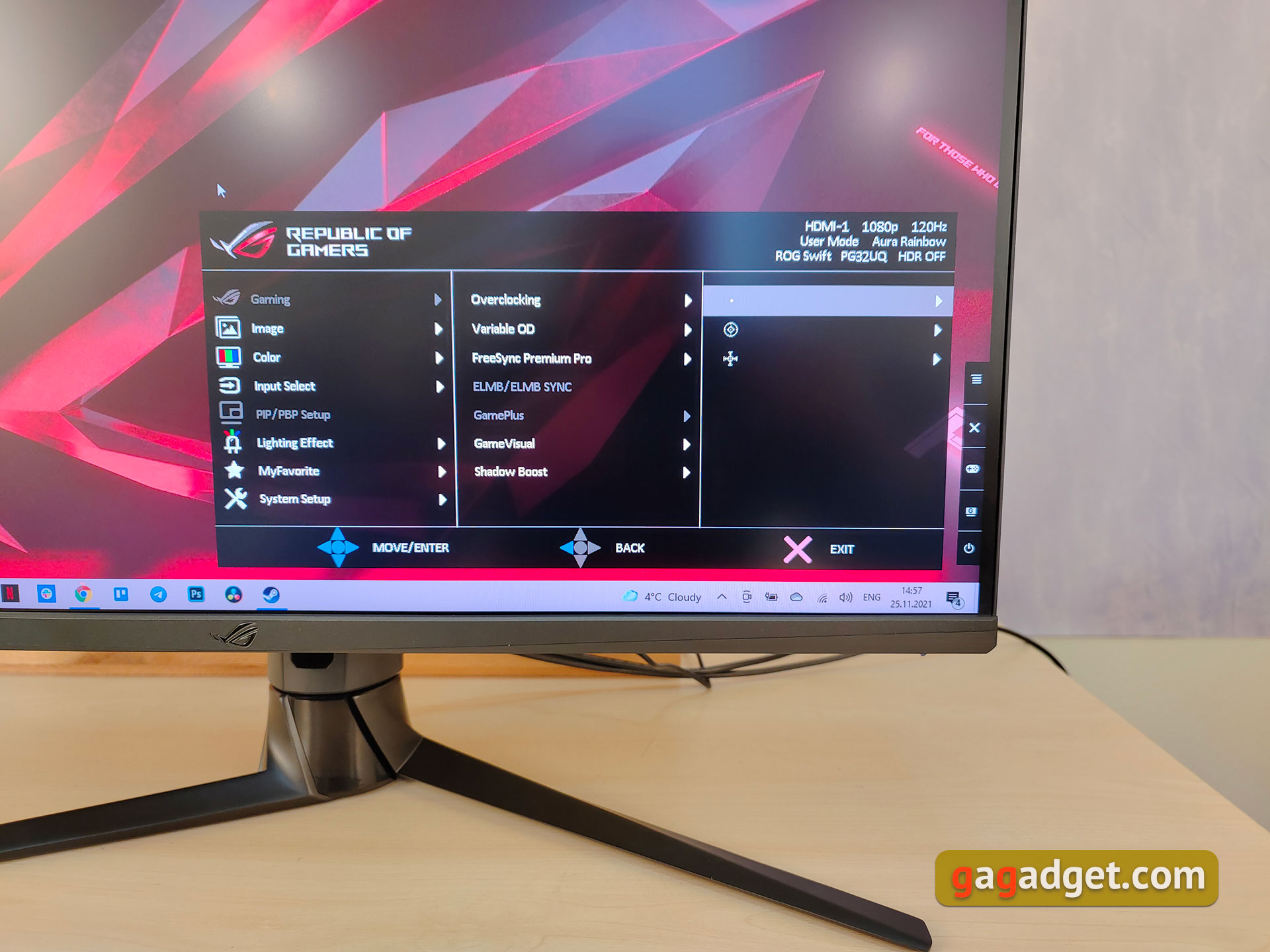 ASUS ROG Swift PG32UQ review: quantum dot 4K gaming monitor-39