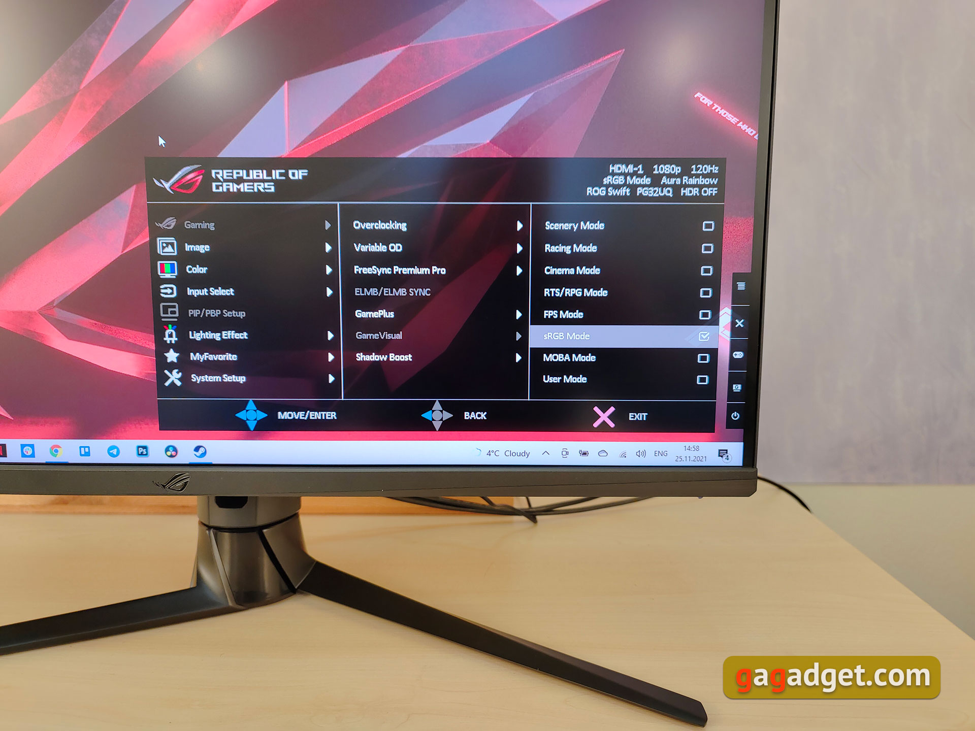 ASUS ROG Swift PG32UQ review: quantum dot 4K gaming monitor-44