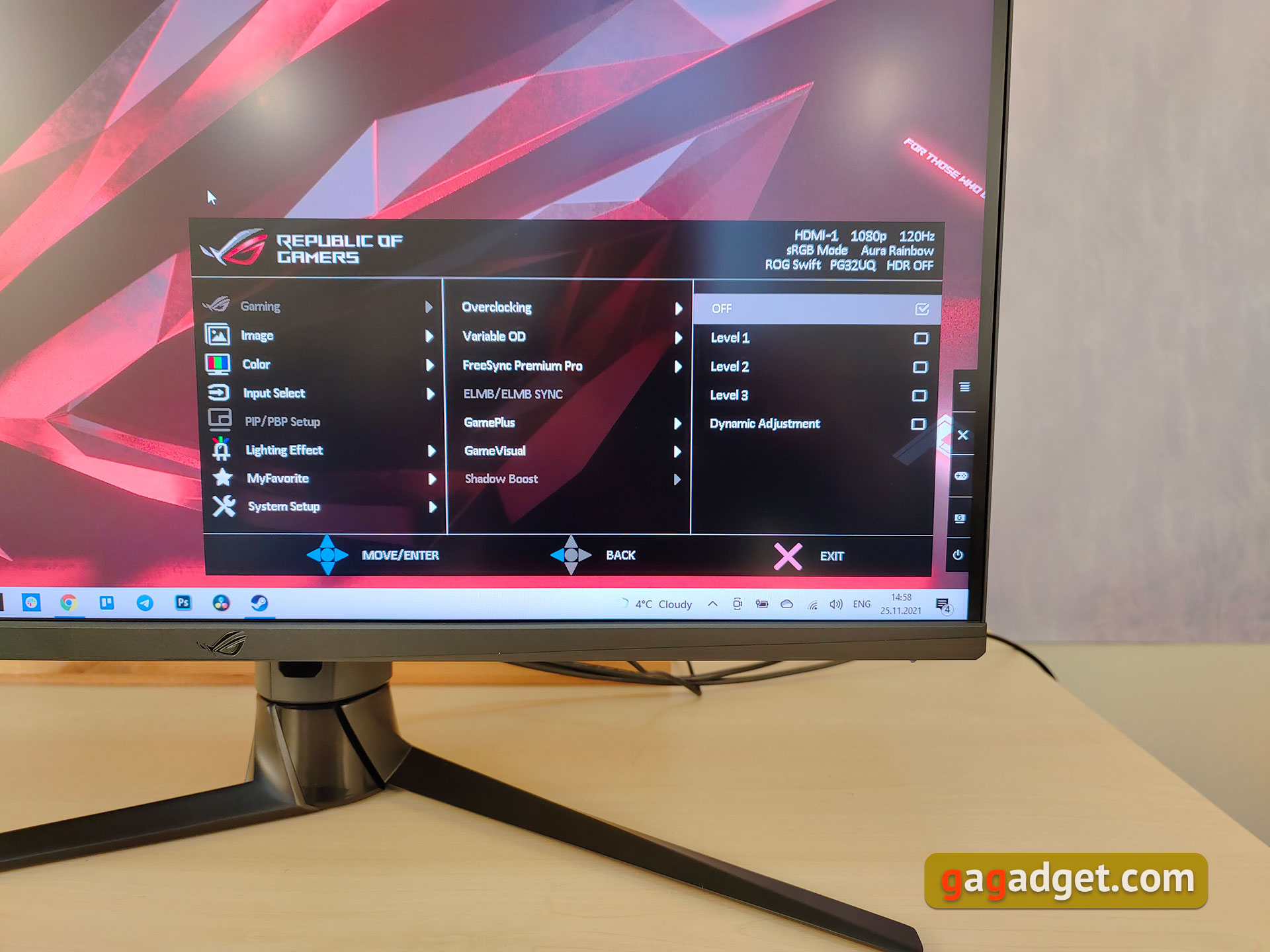 ASUS ROG Swift PG32UQ review: quantum dot 4K gaming monitor-45