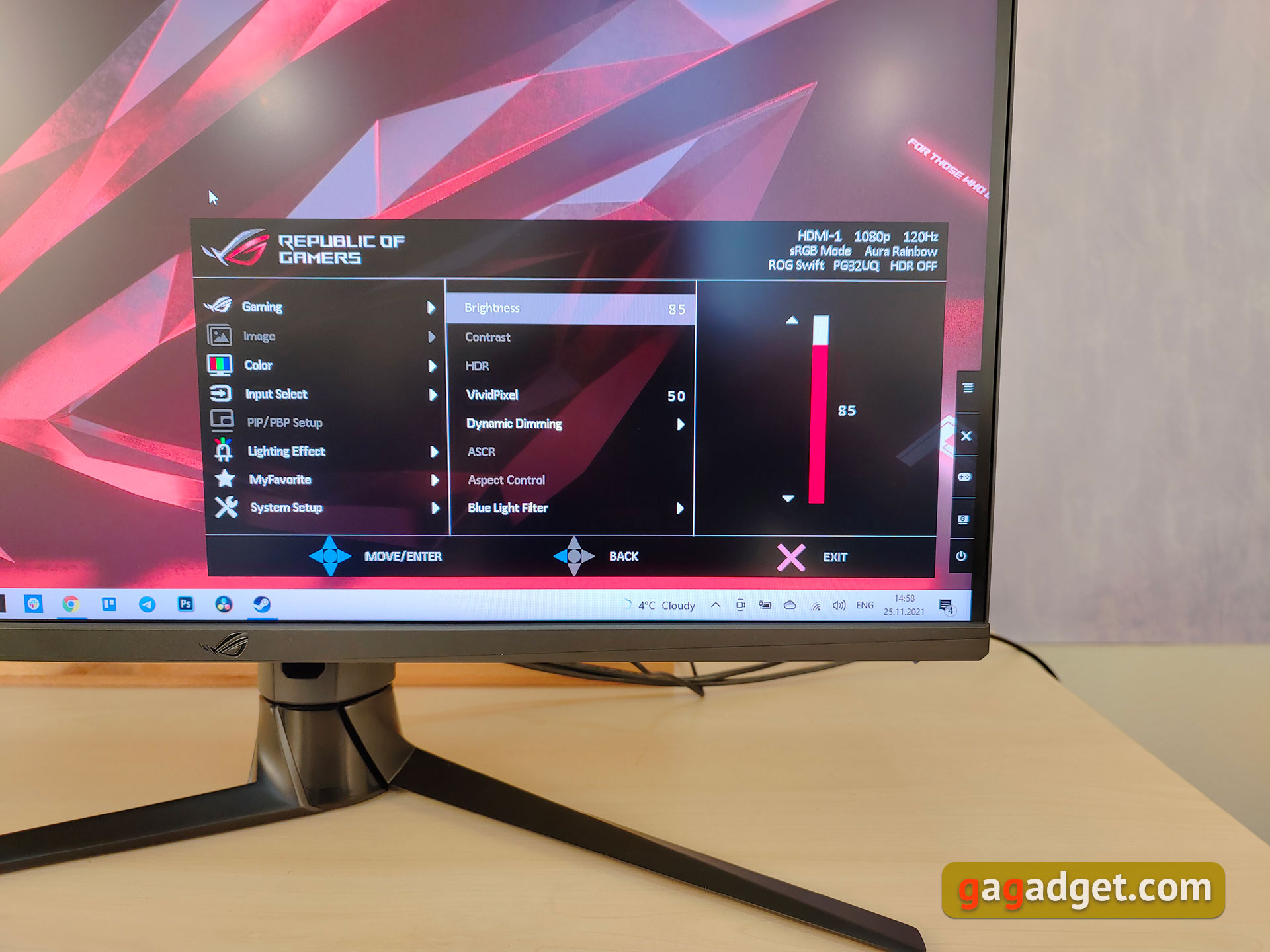 ASUS ROG Swift PG32UQ review: quantum dot 4K gaming monitor-46