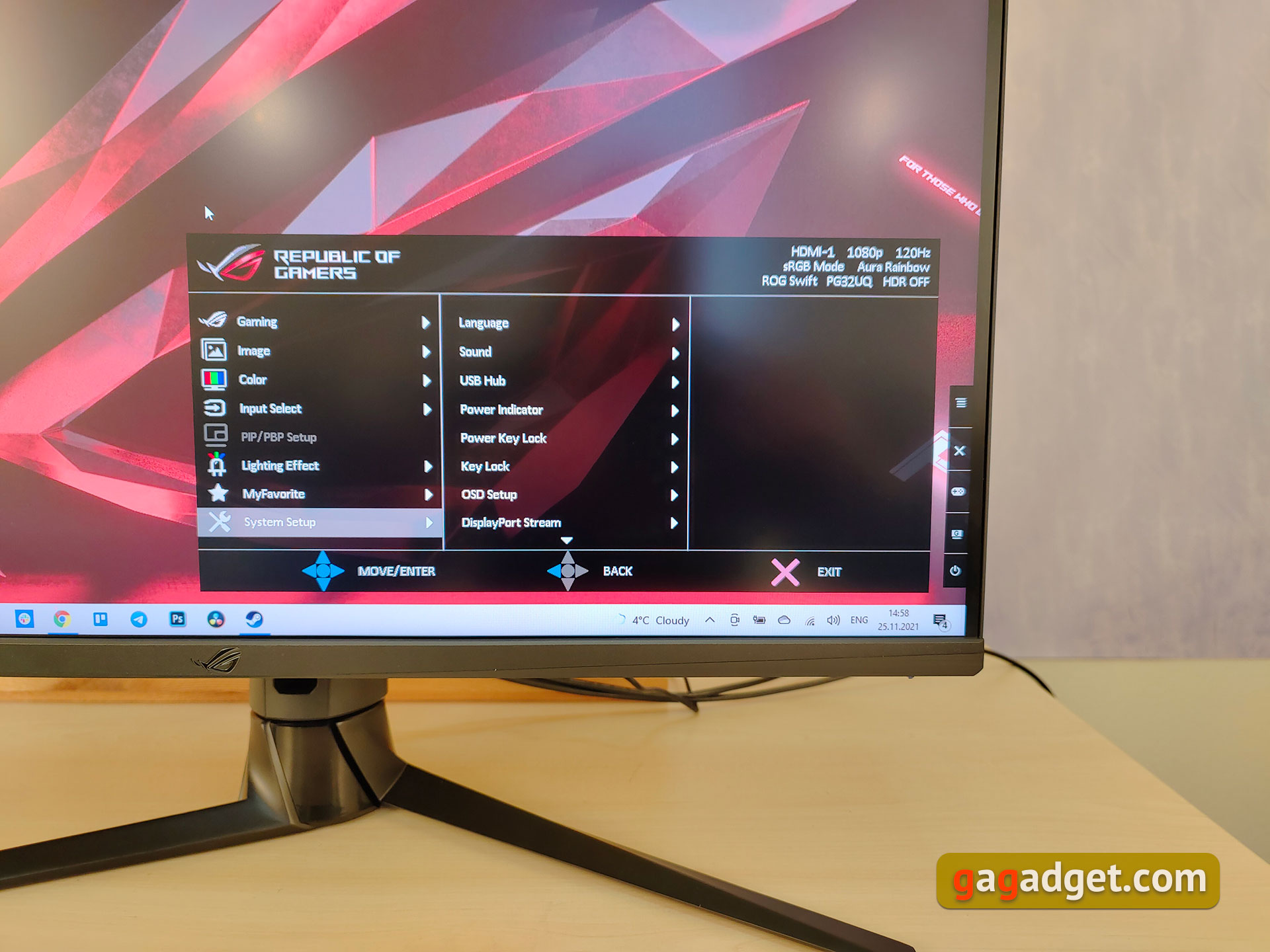 ASUS ROG Swift PG32UQ review: quantum dot 4K gaming monitor-51