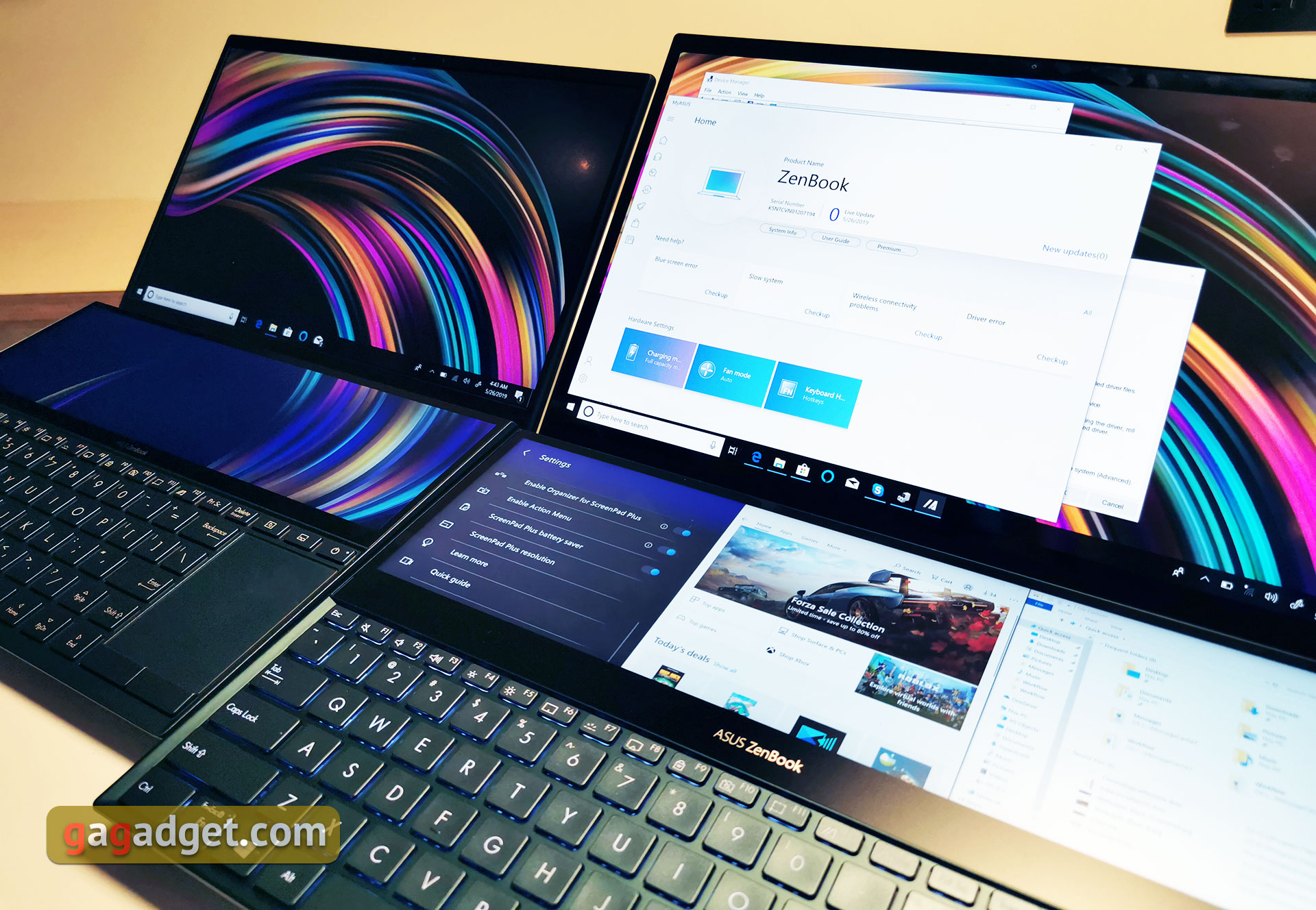 Ноутбук ASUS ZenBook Pro Duo з двома екранами: перші враження-2