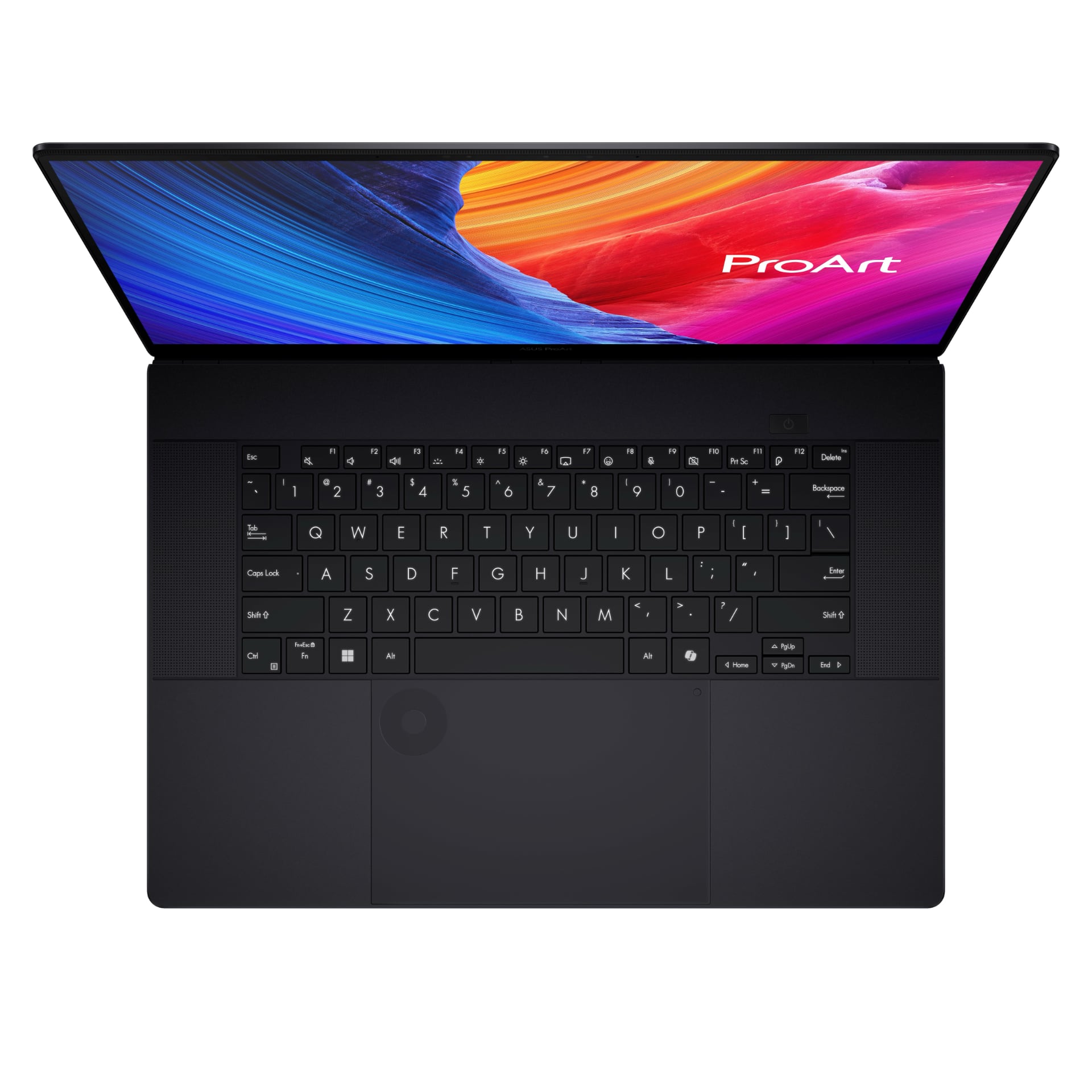 Фотография ноутбука ASUS ProArt P16 задняя часть
