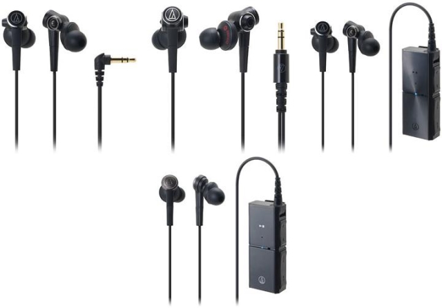 Наушники Audio-Technica серии Solid Bass ATH-CKS99, ATH-CKS99BT, ATH-CKS55BT и ATH-CKS1000