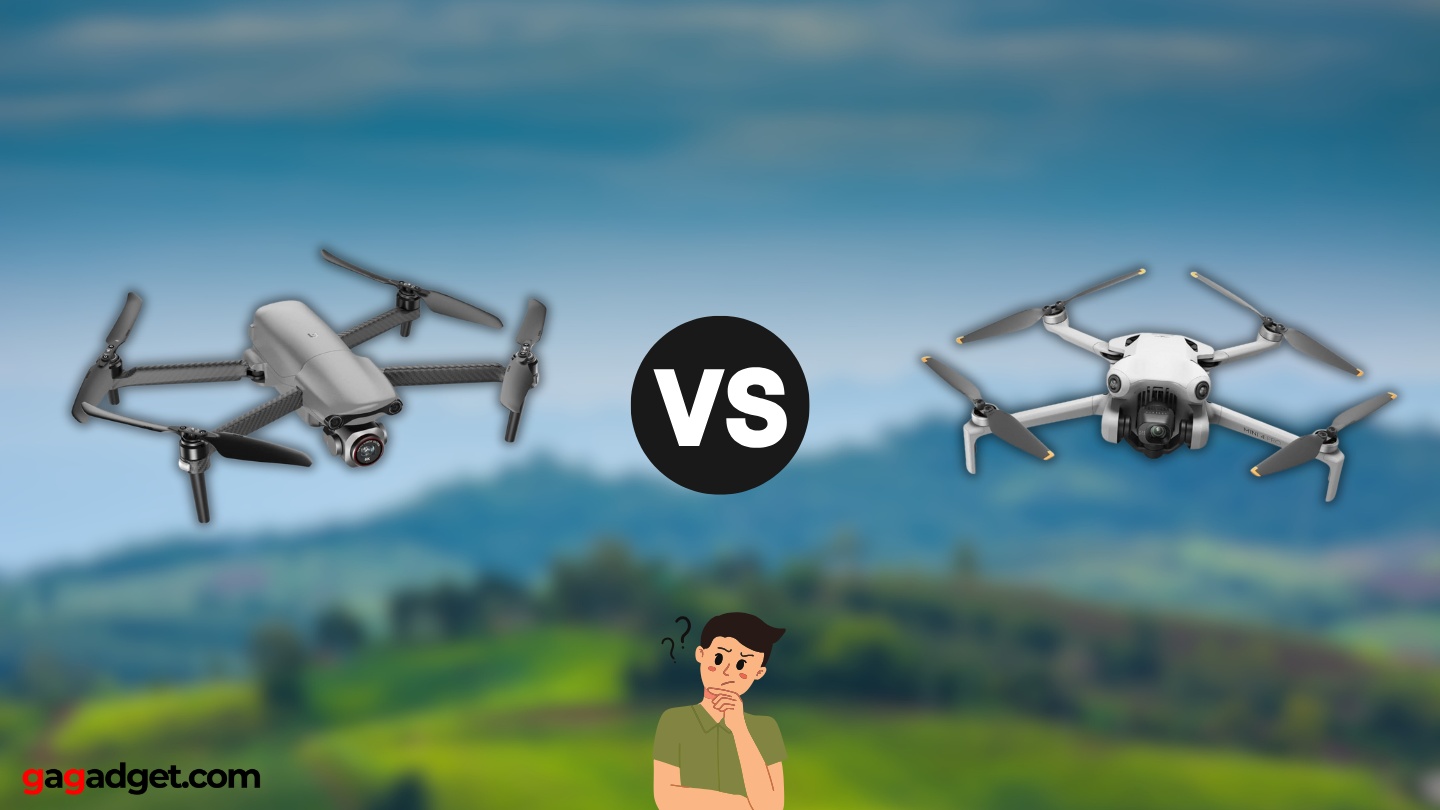 EVO Lite+ versus Mini 4 Pro