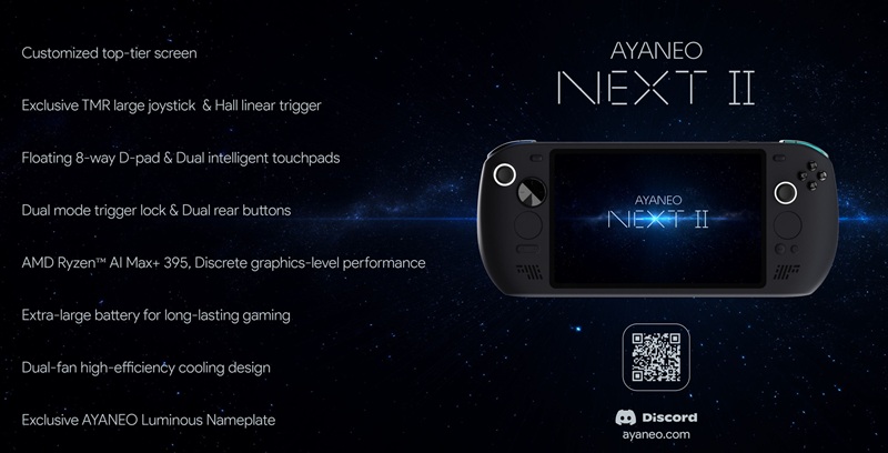 Ayaneo NEXT 2 portable console