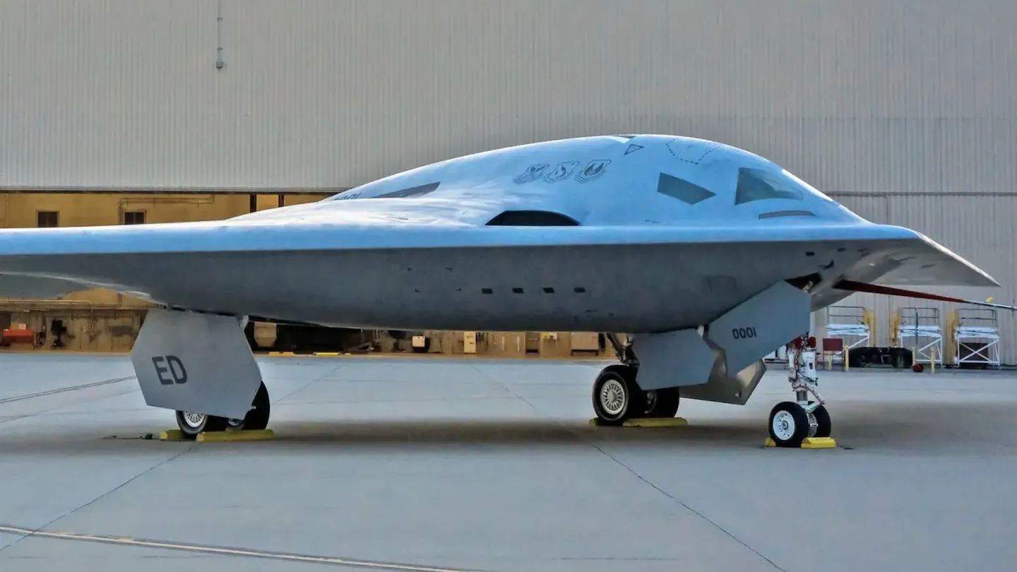 The first pre-production B-21 Raider bomber