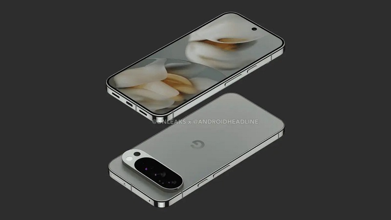 Rendu du Google Pixel 10