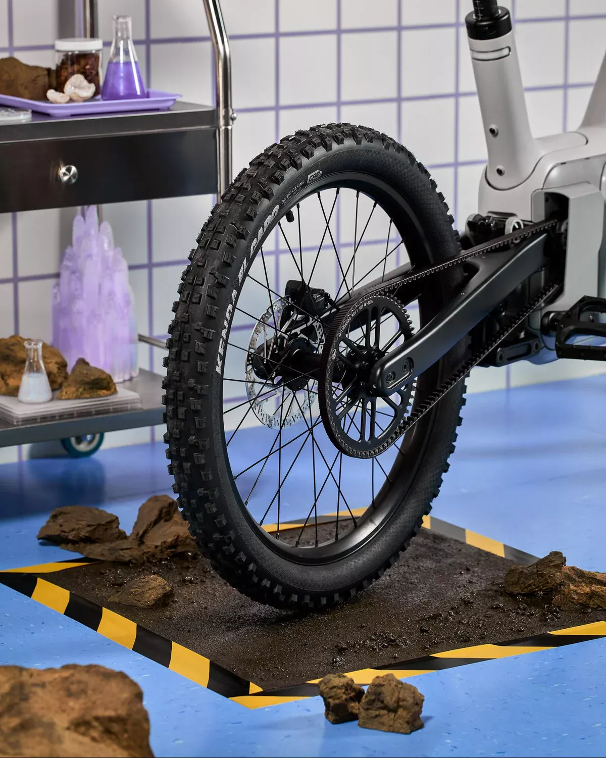 Back Tire of Rivian TM-B Also