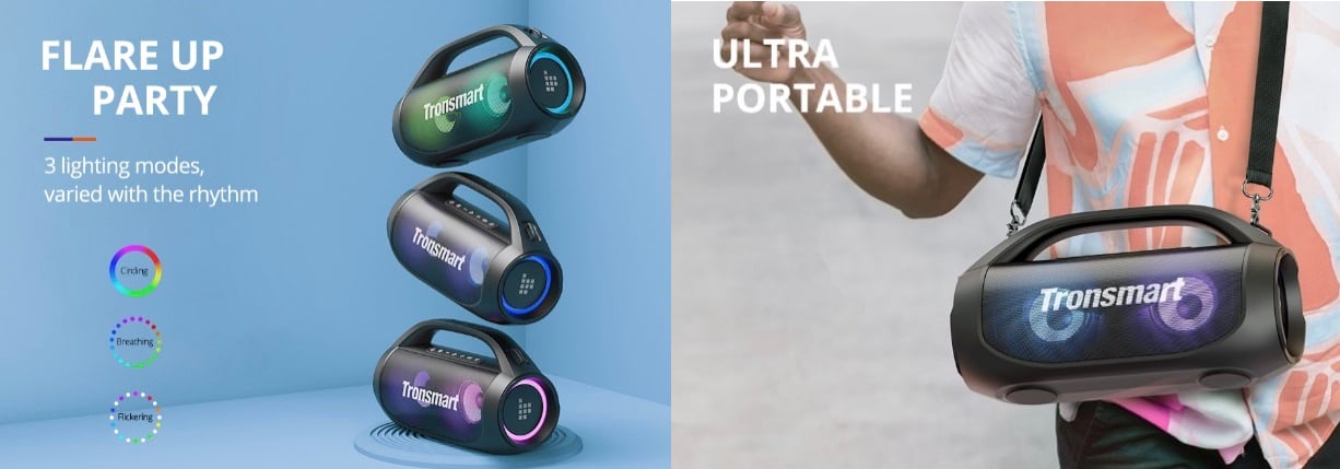 Tronsmart випустила колонку, яка працює 24 години від одного заряду-3