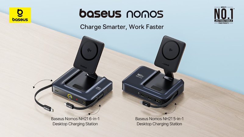 Baseus Nomos NH21 настольная зарядная станция