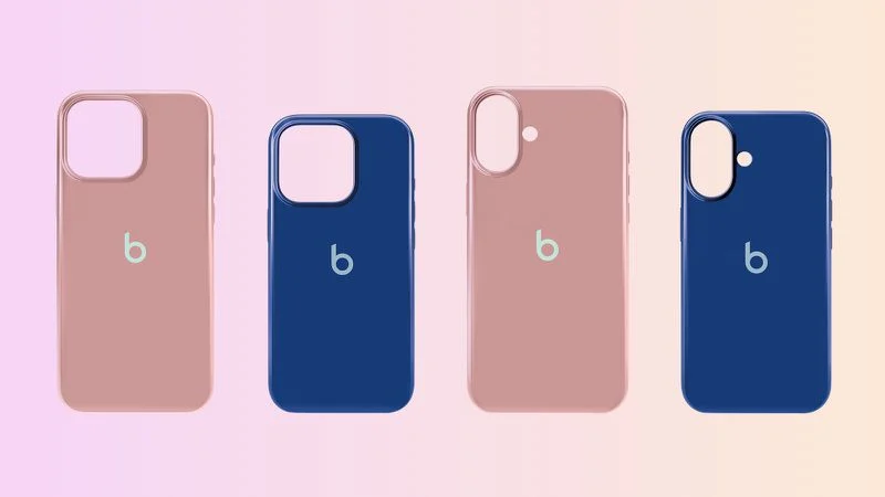 Beats cases in Sunrise Pink and Twilight Blue colours