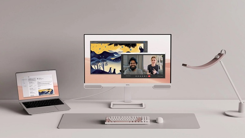 Moniteur BenQ EW2790U 27 pouces avec affichage 4K