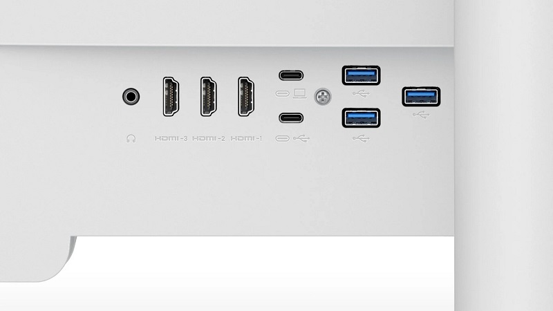 Connexions du moniteur BenQ EW2790U