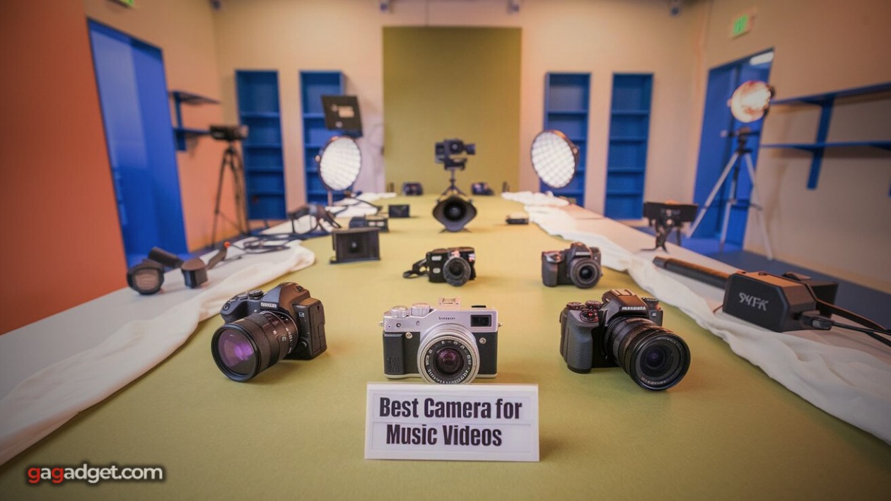 caméra pour filmer des clips musicaux