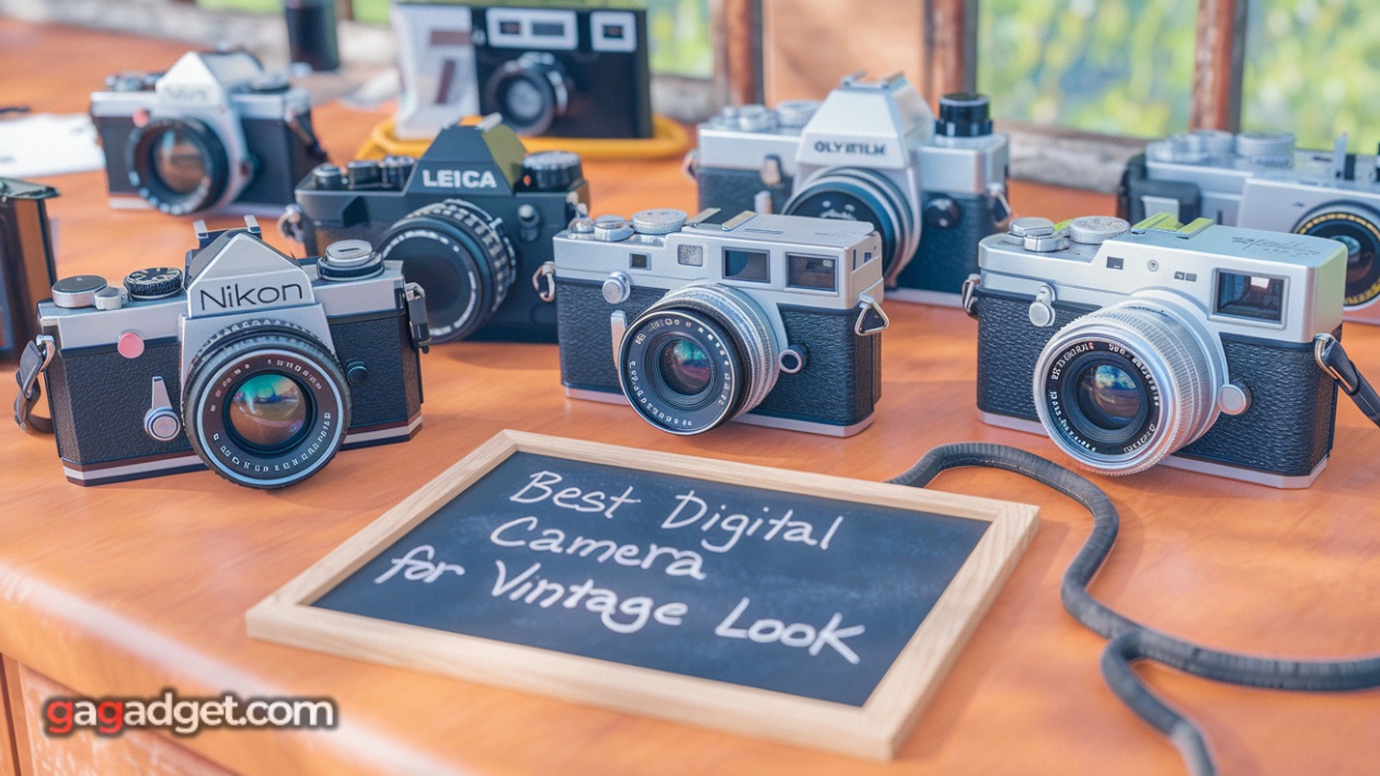 Les meilleurs appareils photo numériques pour un look vintage 2026