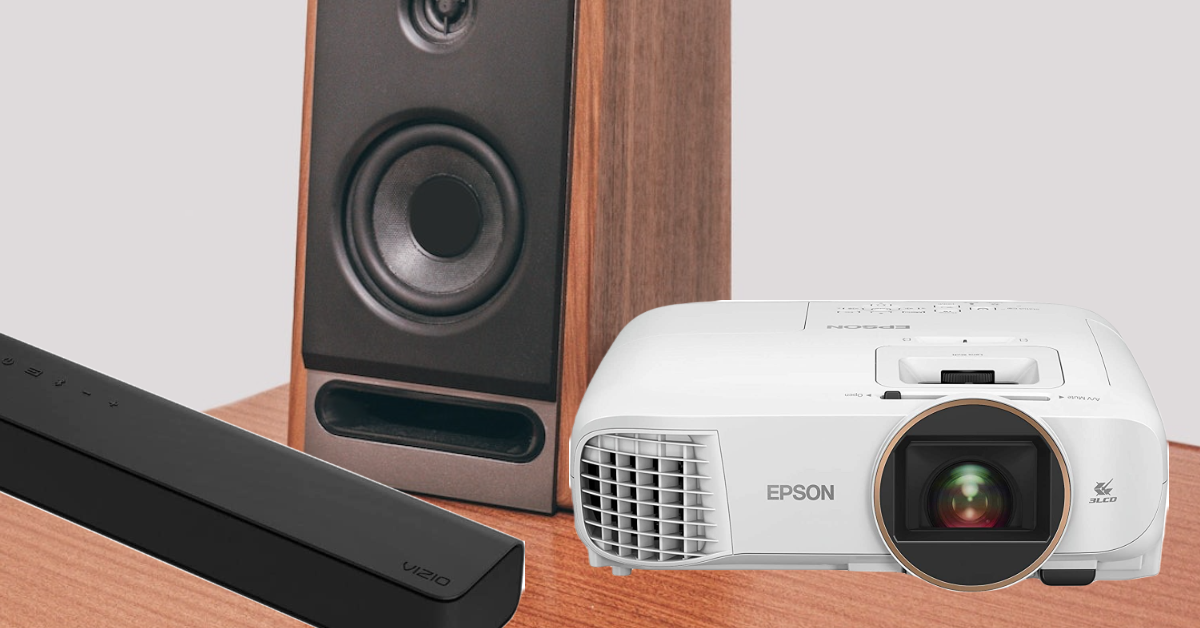 haut parleur pour videoprojecteur