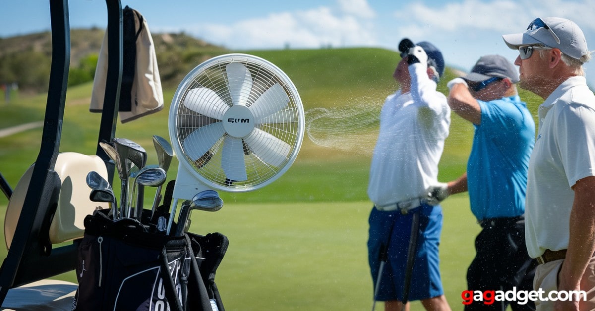 meilleur ventilateur pour voiturette de golf 2026