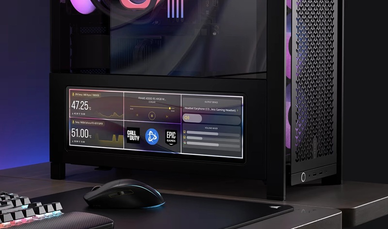Multifunctional display for gamers