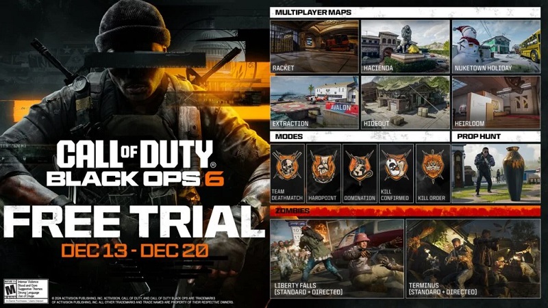 Call of Duty: Black Ops 6 free week content poster