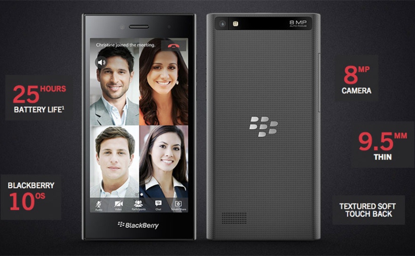 MWC 2015: BlackBerry Leap и прототип смартфона с изогнутым экраном и QWERTY-клавиатурой