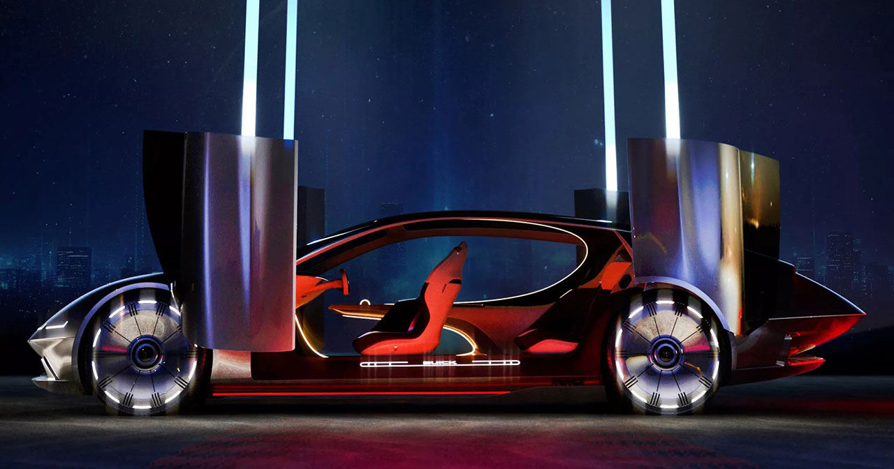 Buick Electra Orbit concept: rear view