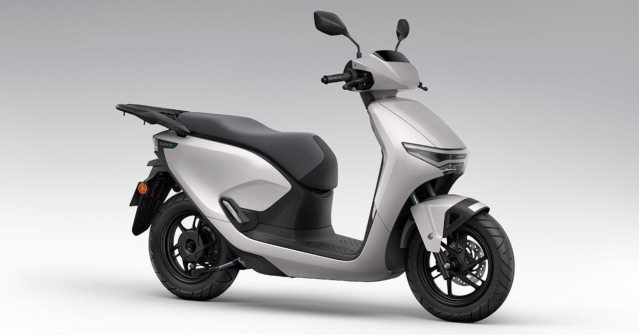Silhouettes of Honda's new electric cars